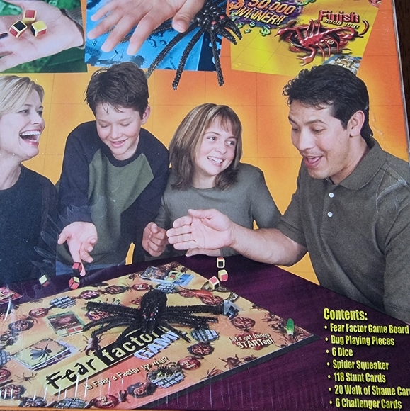 Fear Factor Board Game 2005 NBC TV Show Family Fun - Picture 6 of 6
